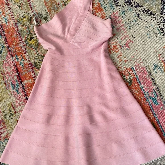 Herve Leger | Dresses | The Real Deal Herve Leger One Shoulder Fit Flare Dress Above Knee Flattering | Poshmark Herve Leger | Dresses | The Real Deal Herve Leger One Shoulder Fit Flare Dress Above Knee Flattering | Poshmark